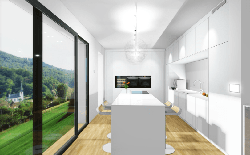 3D-Küchenplanung am Computer